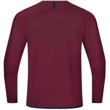 JAKO Long-sleeved shirt (Sweat) Challenge - optimal freedom of movement - burgundy boys