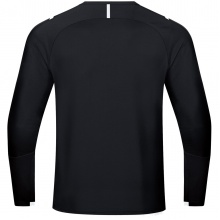 JAKO Long-sleeved shirt (Sweat) Challenge - optimal freedom of movement - black/white Boys