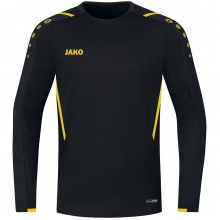 JAKO Long-sleeved shirt (Sweat) Challenge - optimal freedom of movement - black/yellow boys