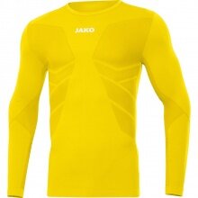 JAKO Long Sleeve Tight Comfort 2.0 Underwear Yellow Boys