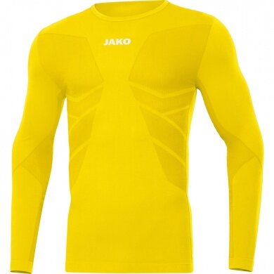 JAKO Long Sleeve Tight Comfort 2.0 Underwear Yellow Men