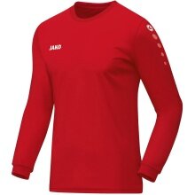 JAKO Sport Long Sleeve Jersey Team (100% Polyester) Red Men