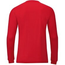 JAKO Sport Long Sleeve Shirt Team Jersey (100% Polyester) Red Kids