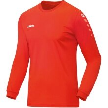 JAKO Sport Long Sleeve Shirt Team Jersey (100% Polyester) Orange Men