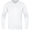 JAKO Sport Long Sleeve Shirt Run 2.0 (100% Polyester, breathable) white Men