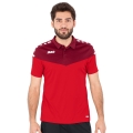 JAKO Sport-Polo Champ 2.0 (100% Polyester) red Men