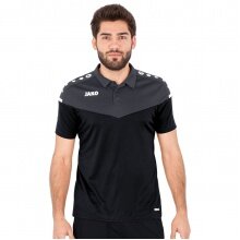 JAKO Sport-Polo Champ 2.0 (100% Polyester) black Men