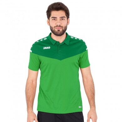 JAKO Sport Polo Champ 2.0 (100% Polyester) green Men