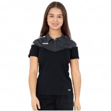 JAKO Sport-Polo Champ 2.0 (100% Polyester) black Women