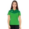 JAKO Sport-Polo Champ 2.0 (100% Polyester) green Women