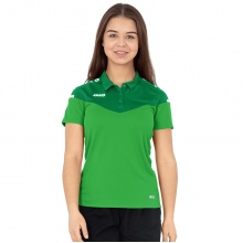 JAKO Sport-Polo Champ 2.0 (100% Polyester) green Women