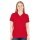 JAKO Leisure Polo Organic Pique (Organic Cotton, 200g/m2) red Women