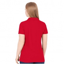 JAKO Leisure Polo Organic Pique (Organic Cotton, 200g/m2) red Women