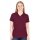 JAKO Leisure Polo Organic Pique (Organic Cotton, 200g/m2) Burgundy Women