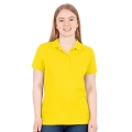 JAKO Leisure Polo Organic Pique (Organic Cotton, 200g/m2) yellow Women