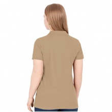 JAKO Leisure Polo Organic Pique (Organic Cotton, 200g/m2) Sand Brown Women