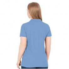 JAKO Leisure Polo Organic Pique (Organic Cotton, 200g/m2) light blue Women