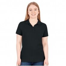 JAKO Leisure Polo Organic Pique (Organic Cotton, 200g/m2) black Women