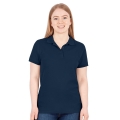 JAKO Leisure Polo Organic Pique (Organic Cotton, 200g/m2) Dark Blue Women