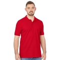 JAKO Leisure Polo Organic Pique (Organic Cotton, 200g/m2) red Men