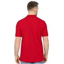 JAKO Leisure Polo Organic Pique (Organic Cotton, 200g/m2) red Men