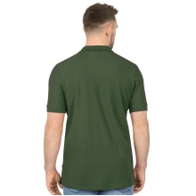 JAKO Leisure Polo Organic Pique (Organic Cotton, 200g/m2) Olive Green Men