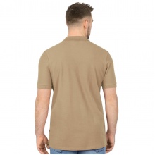 JAKO Leisure Polo Organic Pique (Organic Cotton, 200g/m2) Sand Brown Men