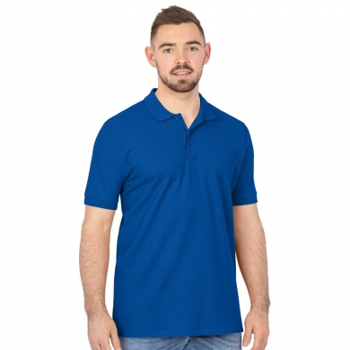 JAKO Leisure Polo Organic Pique (Organic Cotton, 200g/m2) royal blue Men