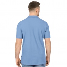 JAKO Leisure Polo Organic Pique (Organic Cotton, 200g/m2) light blue Men