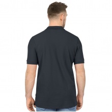 JAKO Leisure Polo Organic Pique (Organic Cotton, 200g/m2) anthracite/grey Men