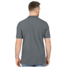 JAKO Leisure Polo Organic Pique (Organic Cotton, 200g/m2) Dark Grey Men