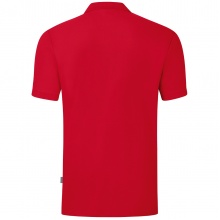 JAKO Leisure Polo Organic Pique (Organic Cotton, 200g/m2) red Boys