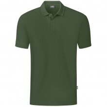 JAKO Leisure Polo Organic Pique (Organic Cotton, 200g/m2) Olive Green Boys