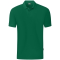 JAKO Leisure Polo Organic Pique (Organic Cotton, 200g/m2) green Boys