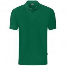 JAKO Leisure Polo Organic Pique (Organic Cotton, 200g/m2) green Boys