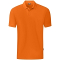 JAKO Leisure Polo Organic Pique (Organic Cotton, 200g/m2) orange Boys