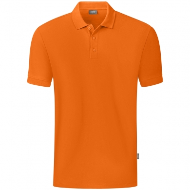 JAKO Leisure Polo Organic Pique (Organic Cotton, 200g/m2) orange Boys