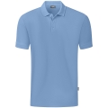 JAKO Leisure Polo Organic Pique (Organic Cotton, 200g/m2) light blue Boys