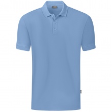 JAKO Leisure Polo Organic Pique (Organic Cotton, 200g/m2) light blue Boys