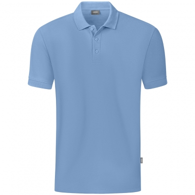 JAKO Leisure Polo Organic Pique (Organic Cotton, 200g/m2) light blue Boys