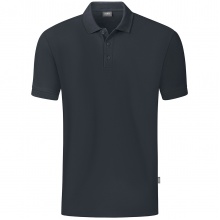 JAKO Leisure Polo Organic Pique (Organic Cotton, 200g/m2) anthracite/grey Boys