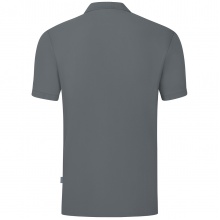 JAKO Leisure Polo Organic Pique (Organic Cotton, 200g/m2) Dark Grey Boys