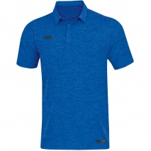 JAKO Sport/Leisure Polo Premium Basics (Polyester-Stretch-Jersey) blue mottled Men