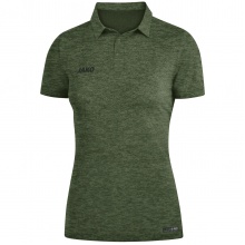 JAKO Sport/Leisure Polo Premium Basics (Polyester-Stretch-Jersey) khaki/green mottled Women