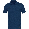 JAKO Sport/Leisure Polo Premium Basics (Polyester-Stretch-Jersey) dark blue mottled Men