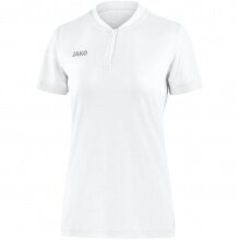 JAKO Sport Polo Prestige (100% Polyester Jacquard) white Women