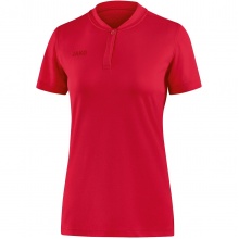 JAKO Sport Polo Prestige (100% Polyester Jacquard) red Women