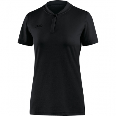 JAKO Sport Polo Prestige (100% Polyester Jacquard) black Women