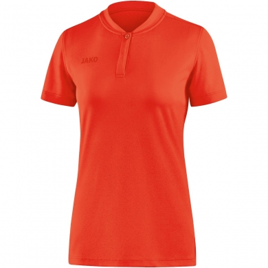 JAKO Sport Polo Prestige (100% Polyester Jacquard) orange Women