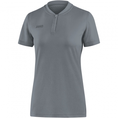 JAKO Sport Polo Prestige (100% Polyester Jacquard) dark grey Women